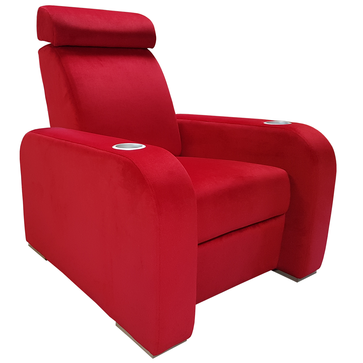Fauteuil Home Cinéma motorisé DESIGN ULTRA Class ÉLITE / Cuir grainé Italien Panama