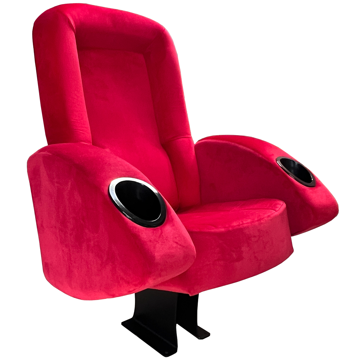 2 fauteuils de cinéma Cinémax - Cuir nubuck Italien collection Nabuk