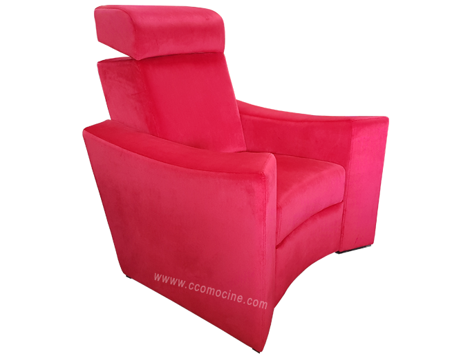 Fauteuil HOME CINEMA Motorisé ÉLIPSYO Class ELITE / Cuir Lisse Italien Florida