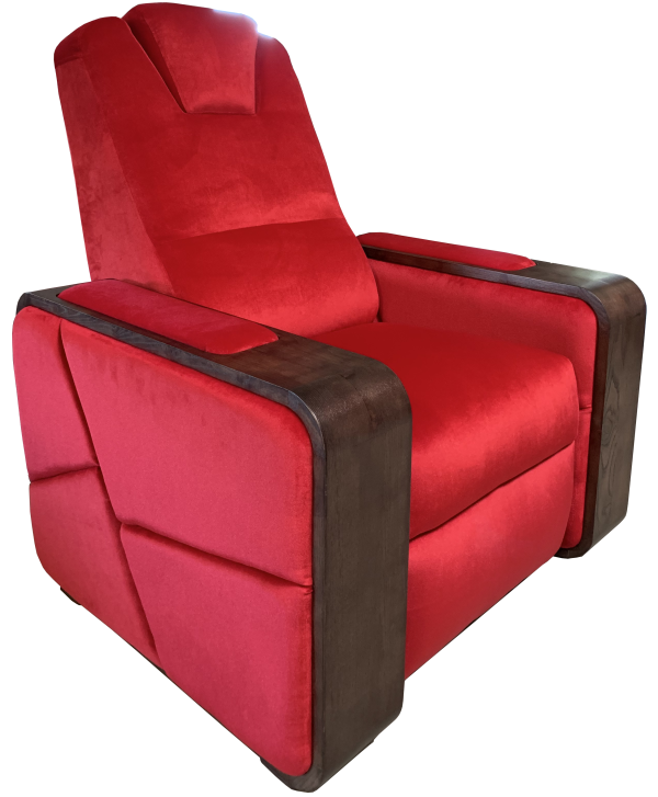 Fauteuil Home Cinéma Motorisé FUSION Class PREMIUM /  Velours mat Dolce