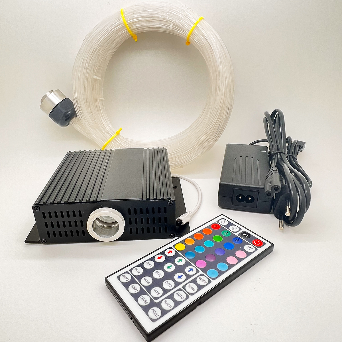 Kit fibre optique avec télécommande pour ciel étoilé