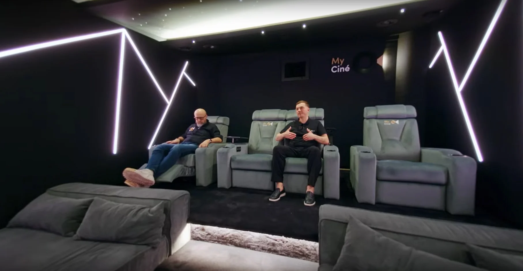 Trois salles de démo chez My Ciné : l’occasion de s’asseoir dans le VIP