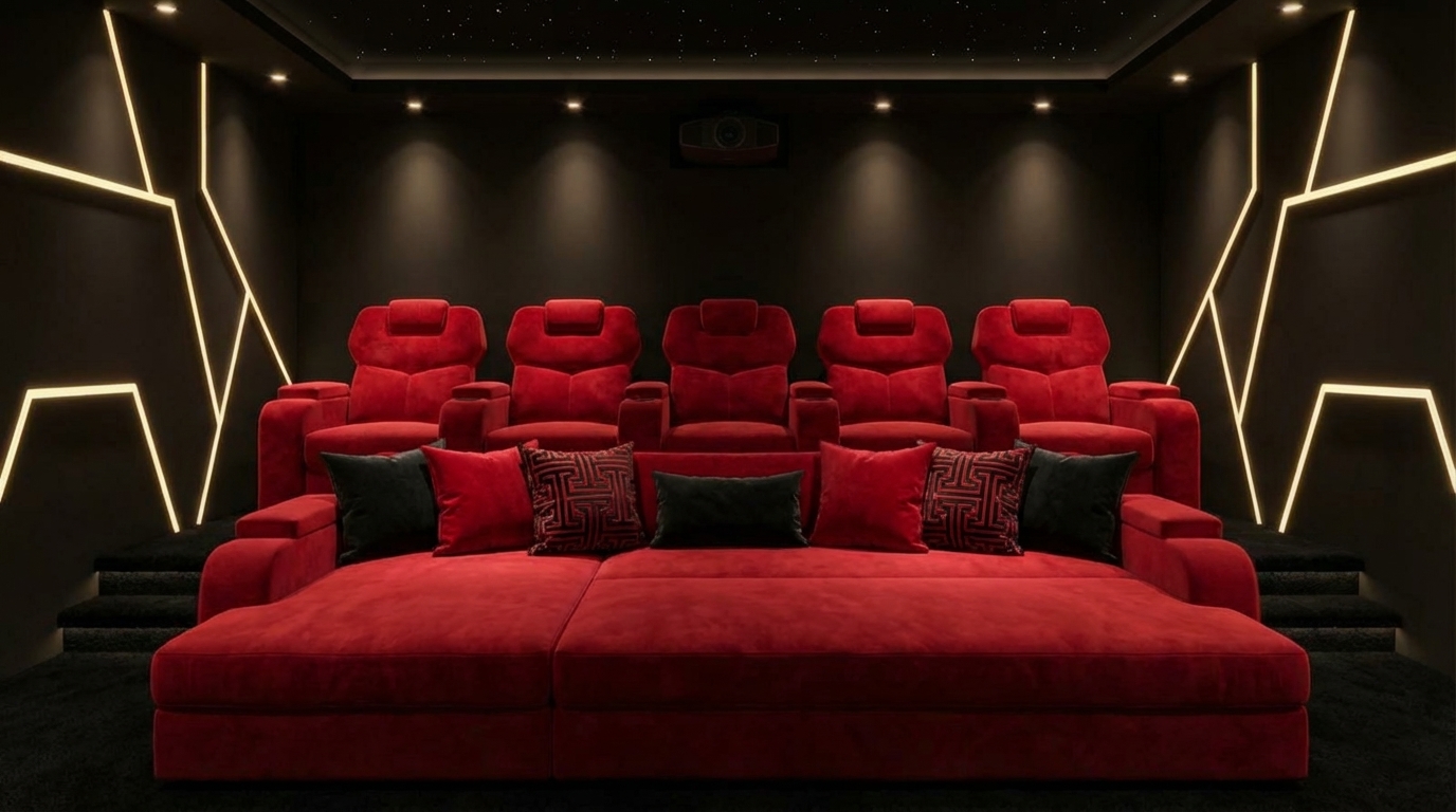 Salle AsLord Creation avec fauteuils motorisés
