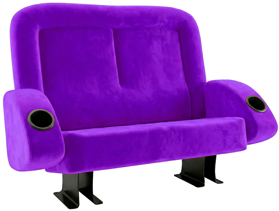 Fauteuil Cinémax DUO Violet