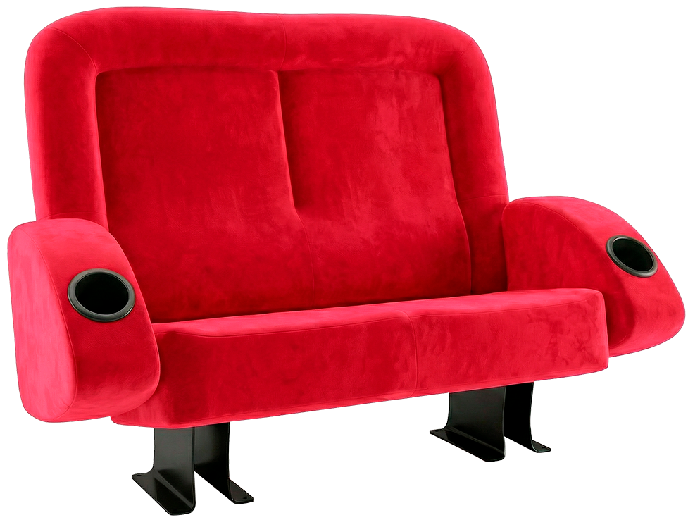 Fauteuil Cinémax DUO Rouge