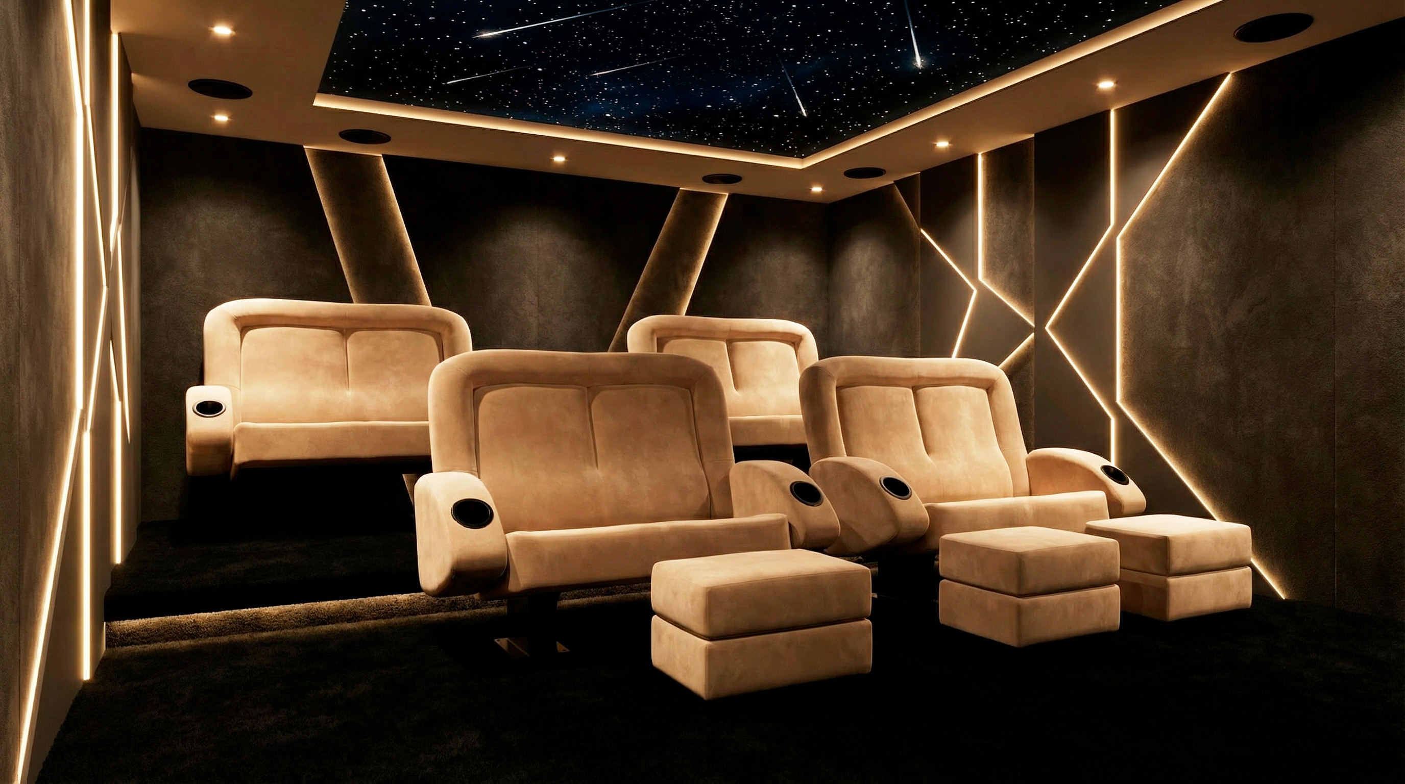 Salle Home Cinéma avec fauteuils Cinémax DUO