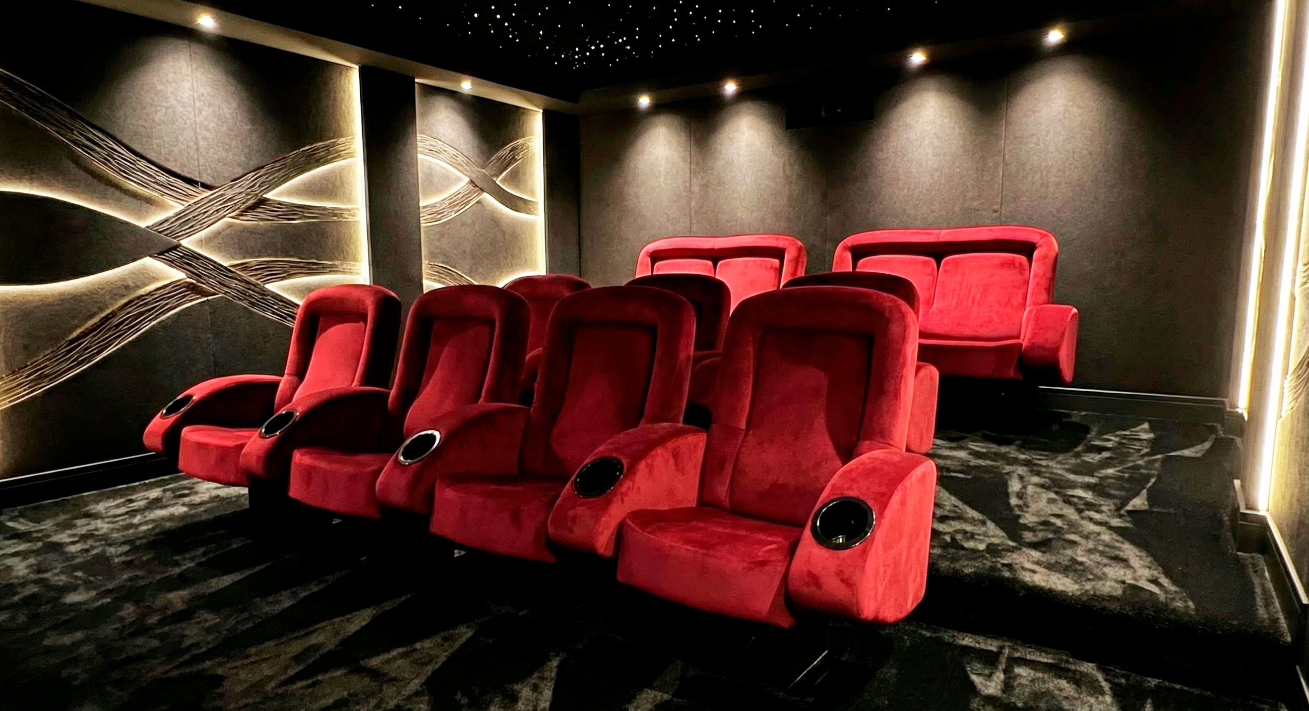 Salle Home Cinéma avec fauteuils Cinémax