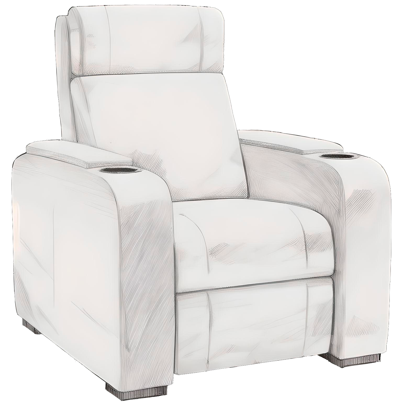 Fauteuil Kosy - Dessin technique