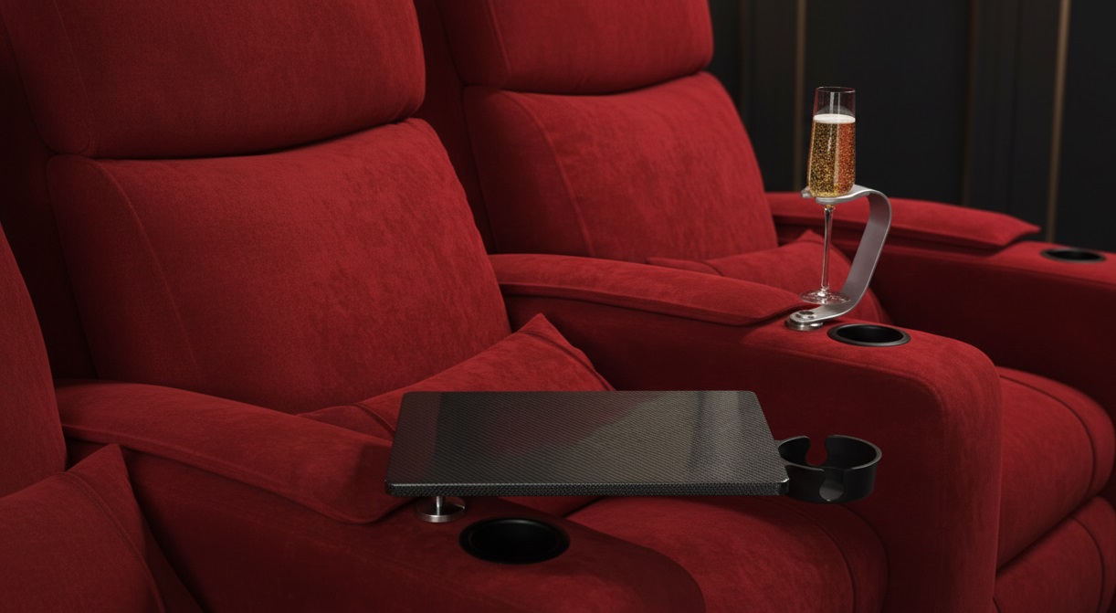 Options et accessoires - Tablette et porte-champagne