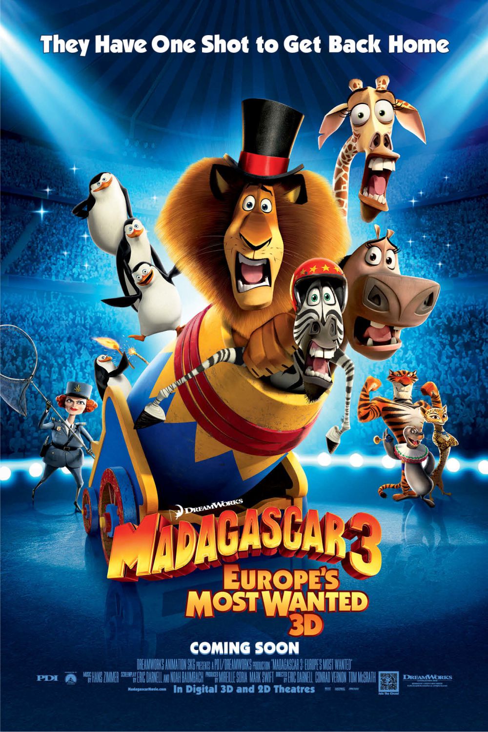 Madagascar 3 : Bons baisers d’Europe 1